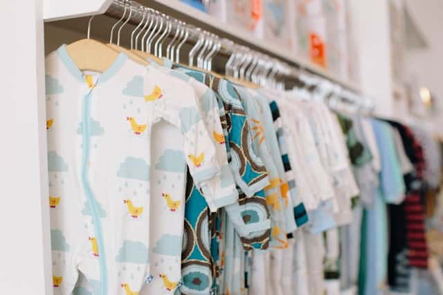 White and Blue Floral Crewneck t-shirt