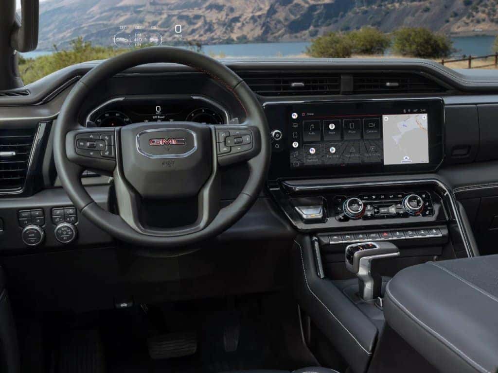GMC Sierra HD interior