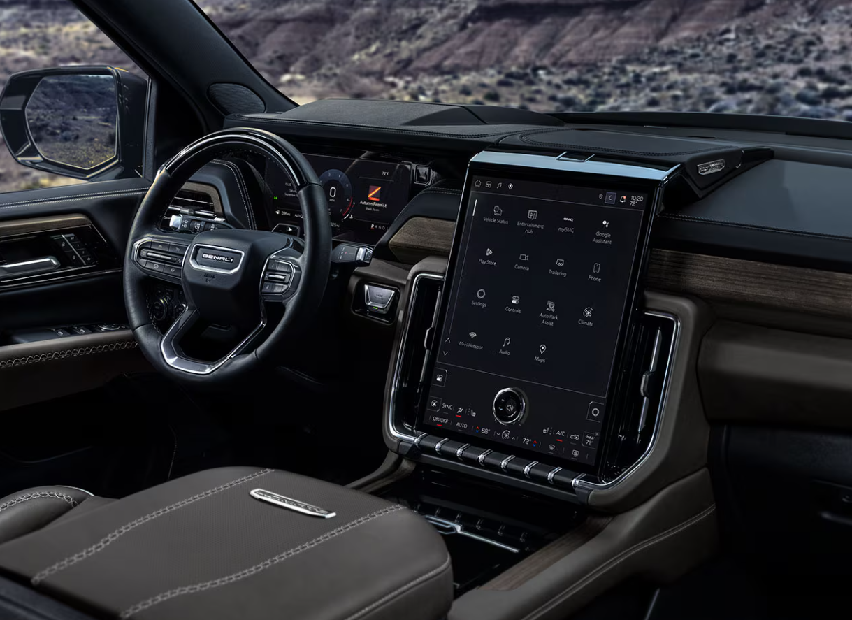 2026 GMC Yukon interior dashboard