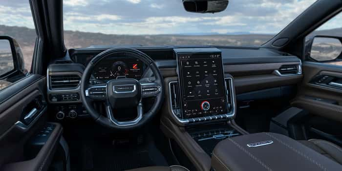 GMC Yukon Denali interior