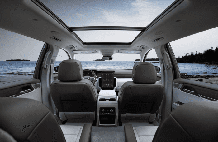 2026 GMC Acadia Denali interior space