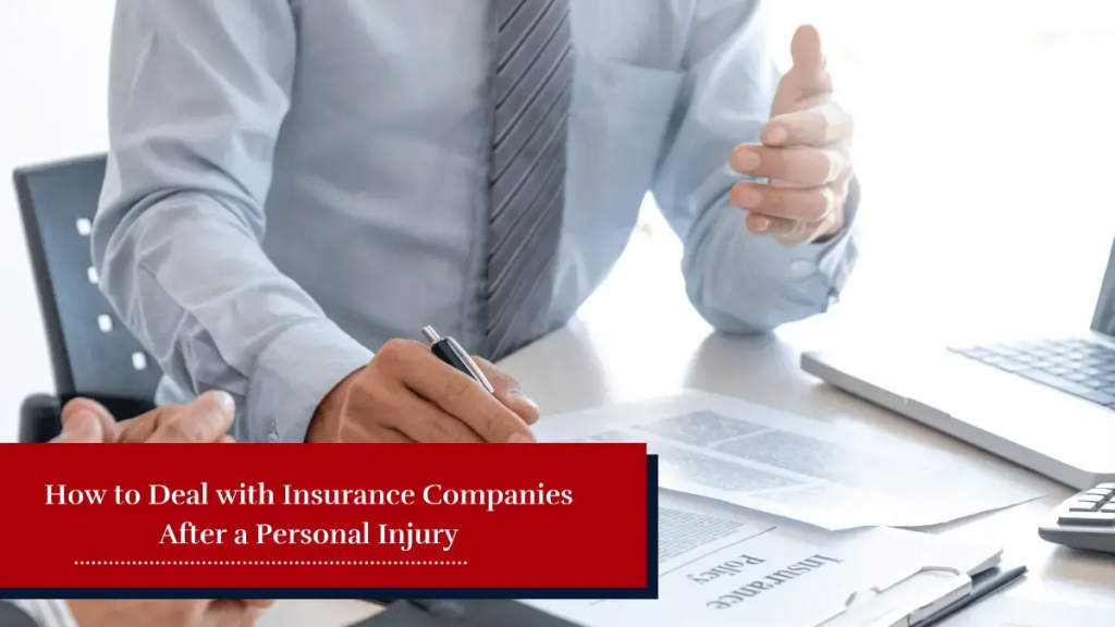 Handling insurance after injury