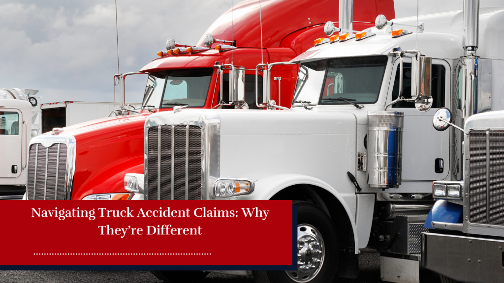 Why truck accident claims Different