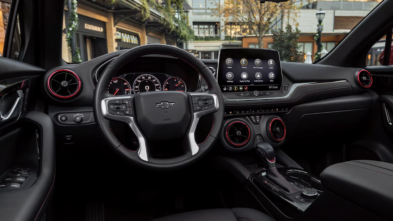 2026 Chevy blazer dashboard