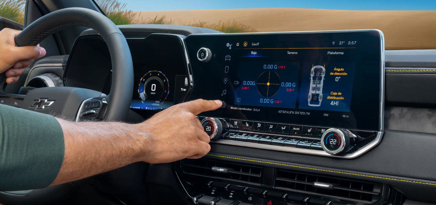 2026 Chevy colorado screen