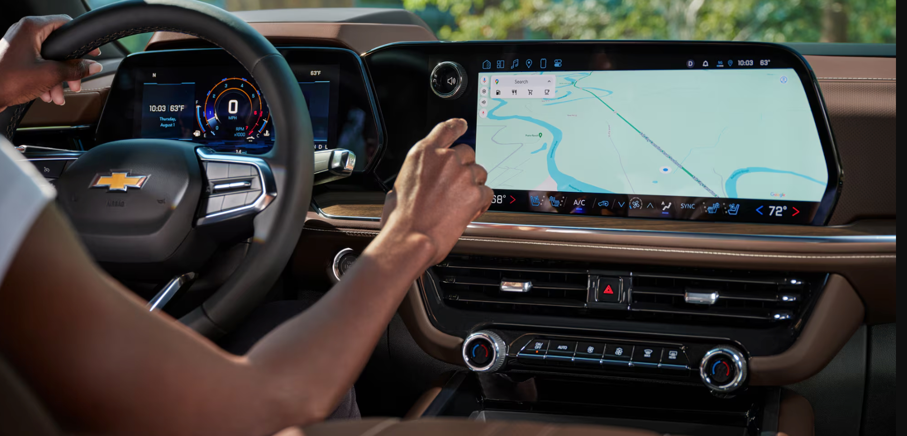 2026 Chevy Tahoe dashboard