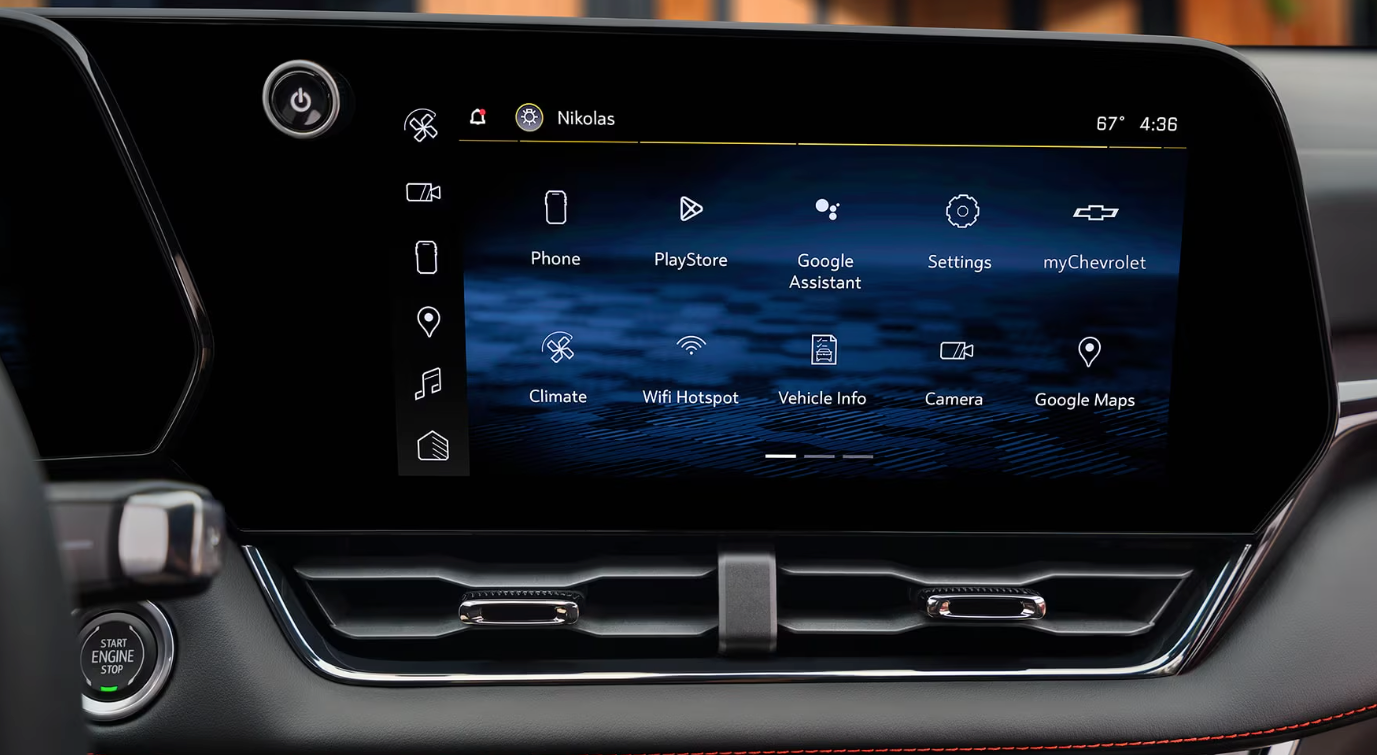 2026 chevrolet equinox screen