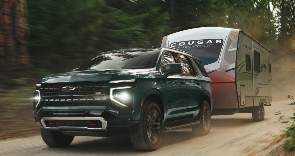 Chevrolet SUV towing and family travel support near Bartlett TN