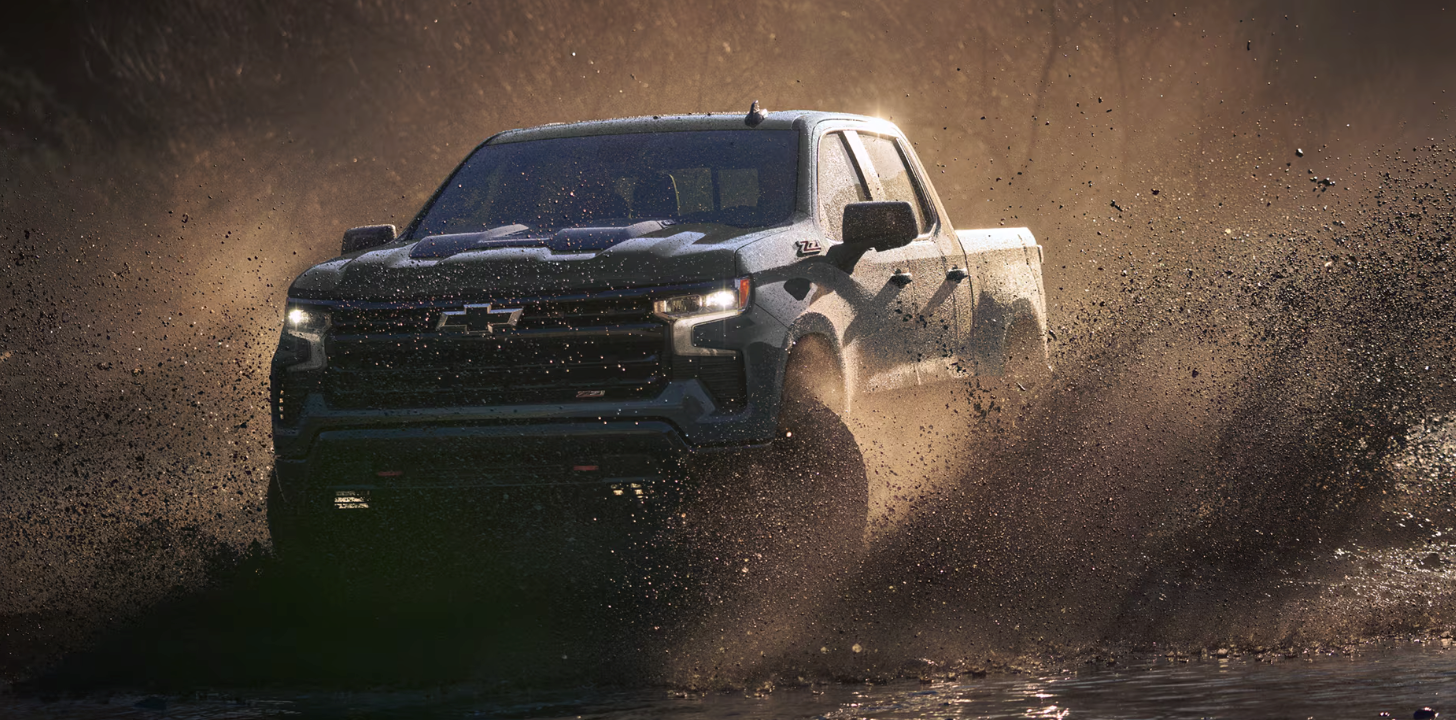 2026 silverado in action