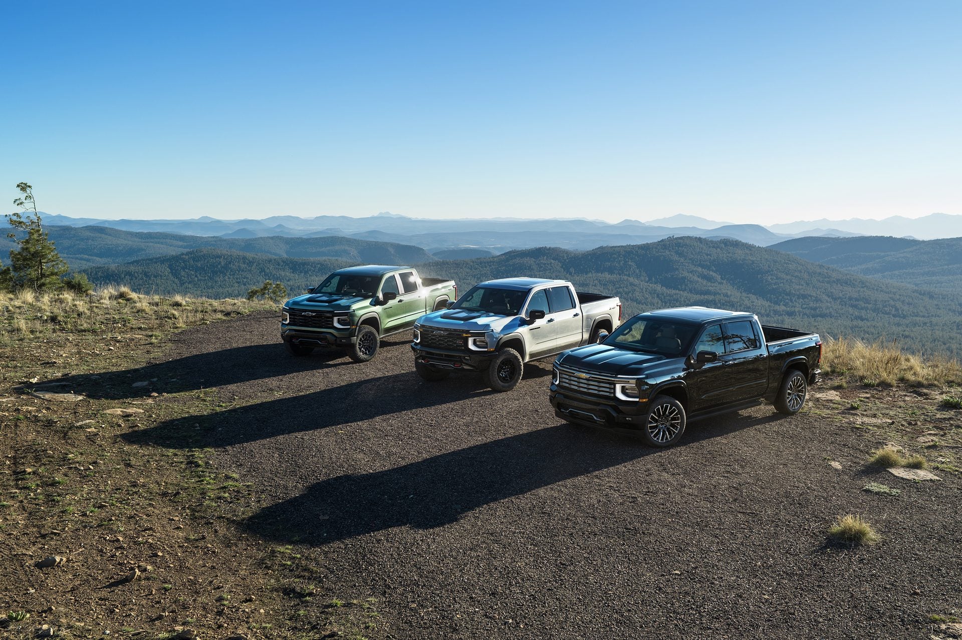 The all-new 2027 Chevrolet Silverado 1500 shown in a front three-quarter view