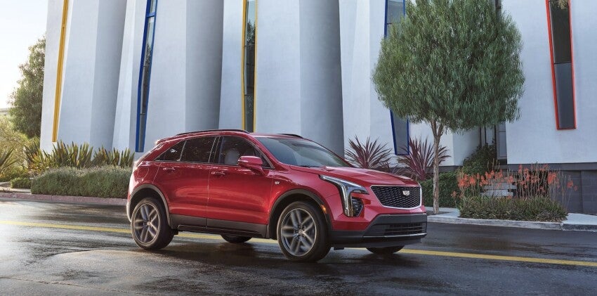 Red 2022 Cadillac XT4