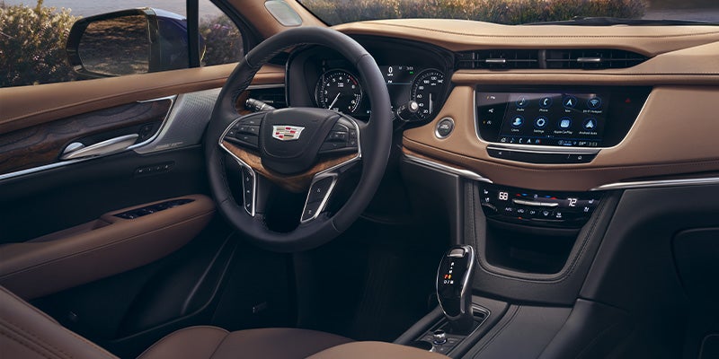 2025 Cadillac XT5 interior.