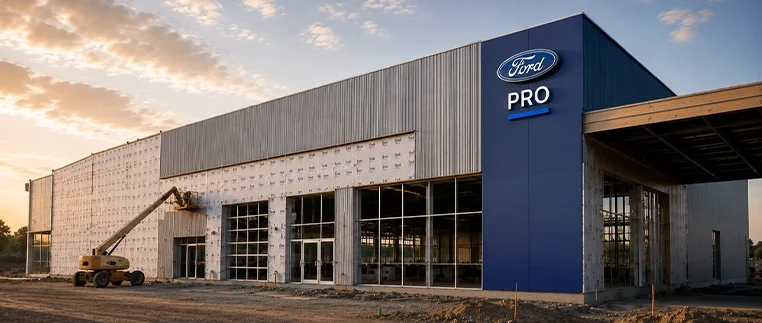 Exterior development phase of the Commercial Vehicle Center