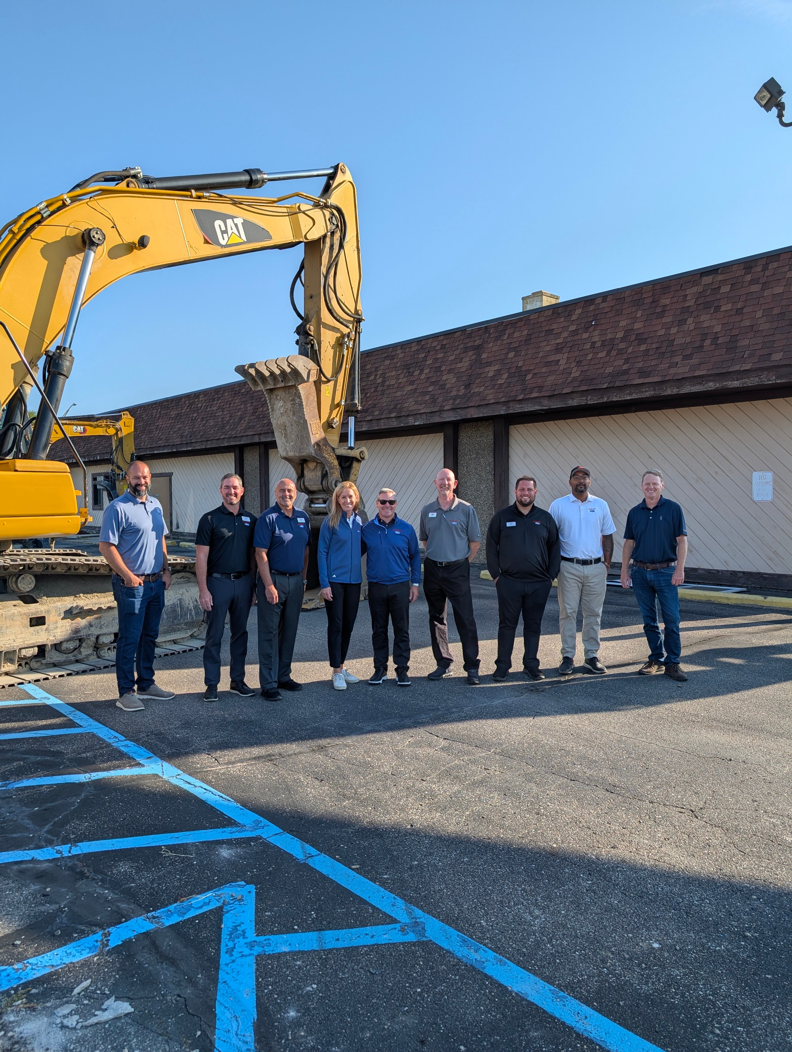 Crest Ford Leadership before breaking ground