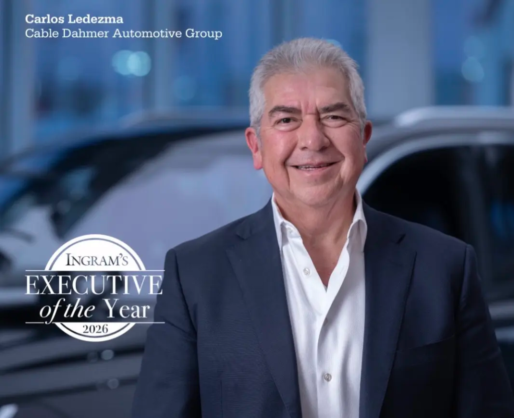 Carlos Ledezma Named Ingram’s 2026 Executive of the Year