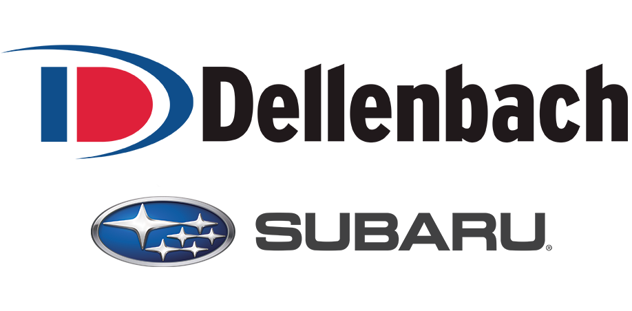 Dellenbach logo and Subaru logo