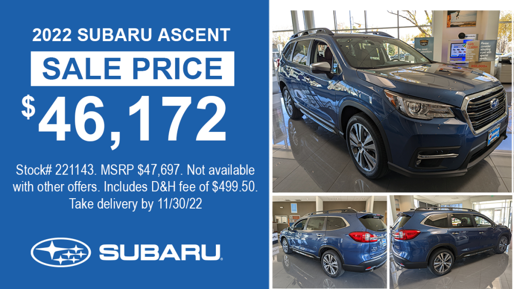 2022 Subaru Ascent