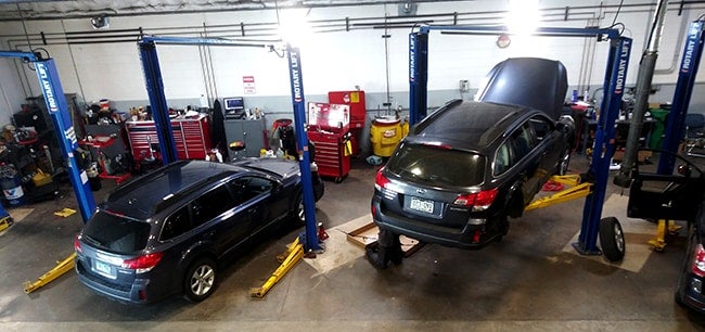 service center of Subaru 