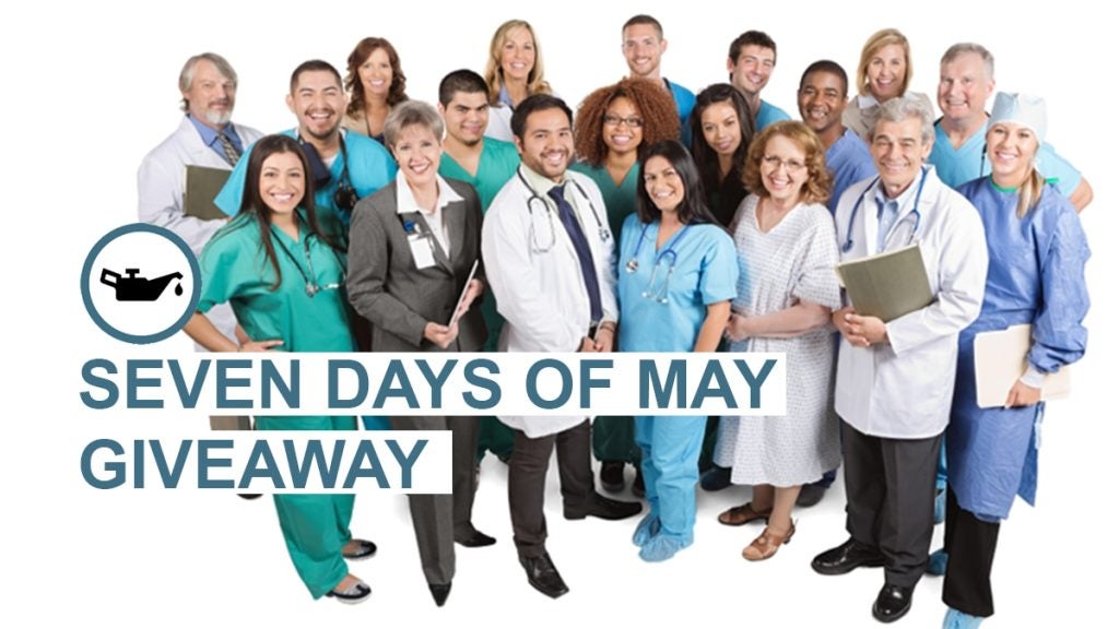 All medical staff are smiling 