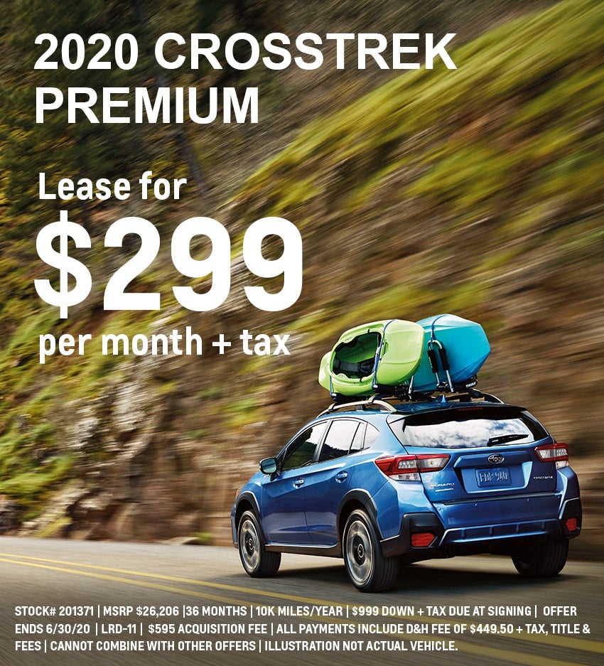 2020 crosstrek premium lease offer