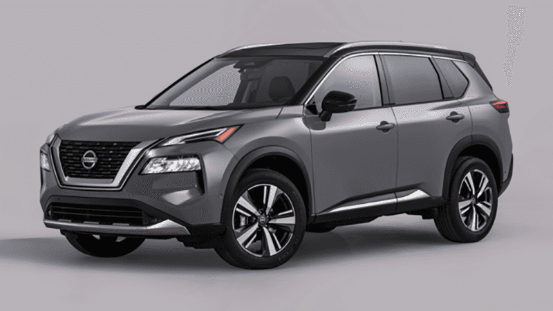 Gray 2022 Nissan Rogue