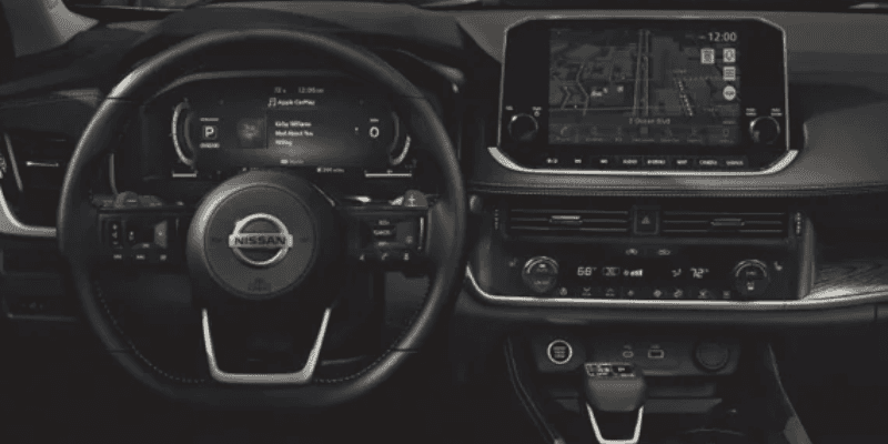 2021 Nissan Rogue Interior Dashboard
