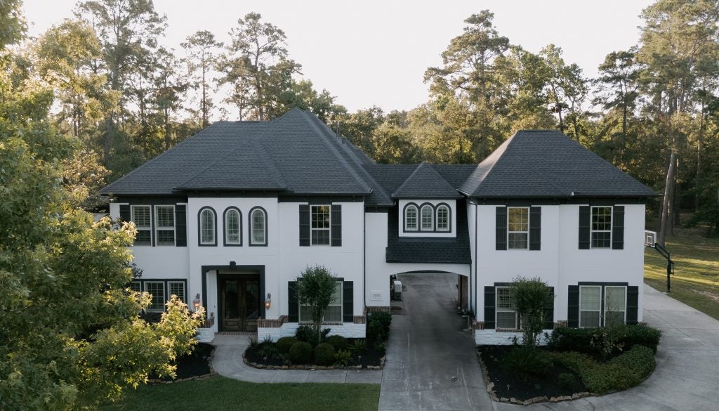 Home siding colors and styles by Adams Roofing in Cypress, TX.