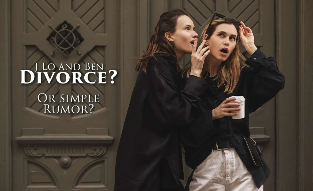 rumors of divorce two young women spreading rumors in front of a decorative door