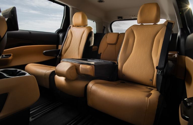 Rear seats of a 2024 Kia Carnival