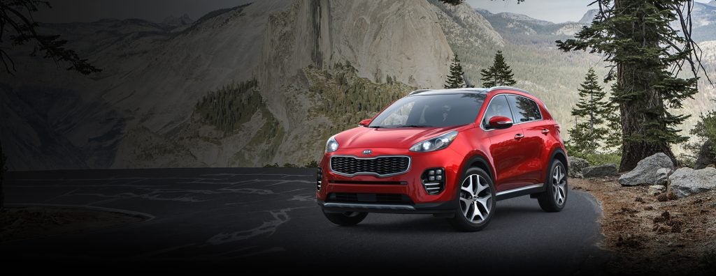 2019 Kia Sportage in Hyper Red