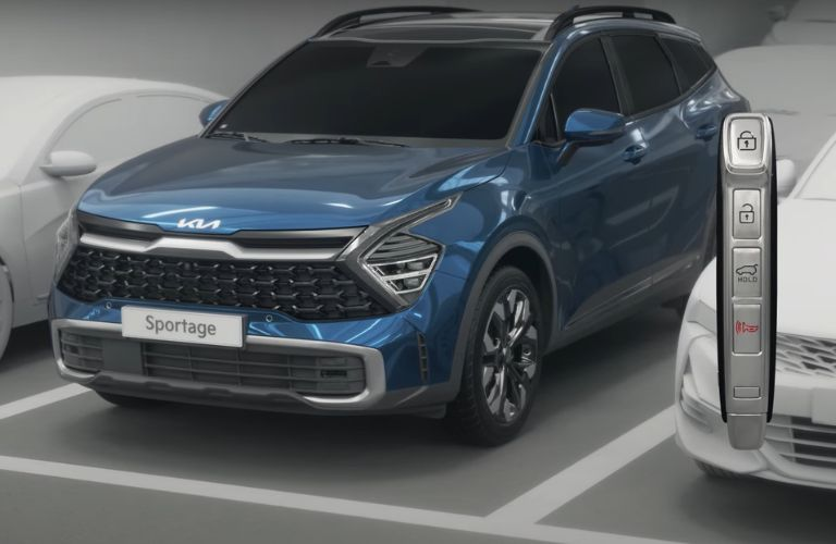 Remote Smart Parking Assist in Kia