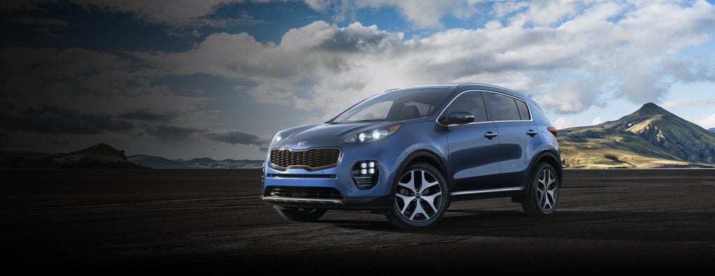 2019 Kia Sportage in Pacific Blue