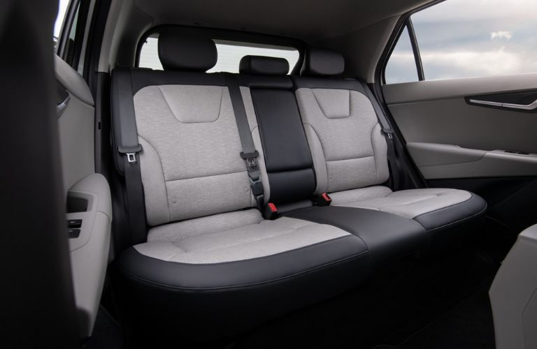 rear seat view of the 2025 Kia Niro EV