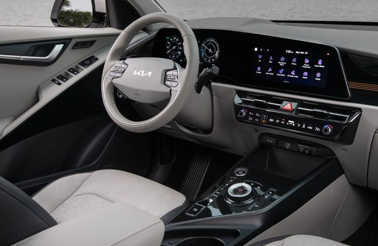 cockpit of the 2025 Kia Niro EV