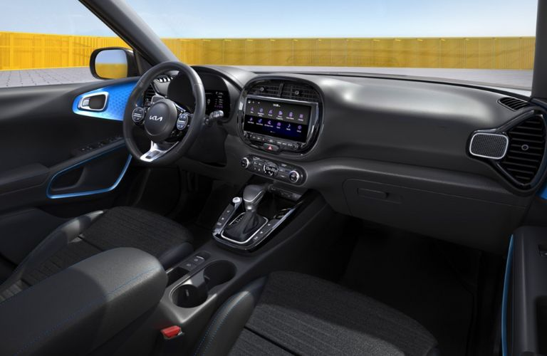 cockpit of the 2023 Kia Soul