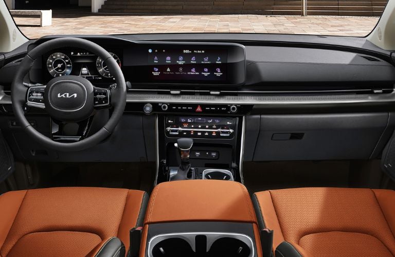 Dashboard of the 2024 Kia Carnival