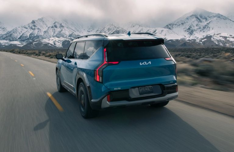 rear view of the 2024 Kia EV9
