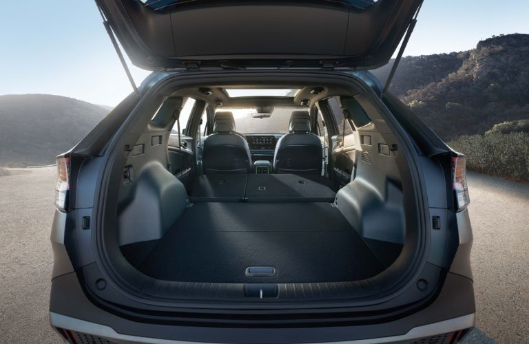 cargo area of the 2025 Kia Sportage