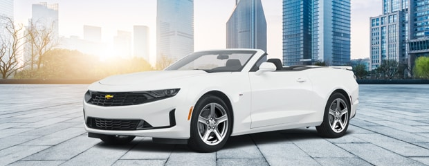 Rendering of a 2024 Chevrolet Camaro SS showcasing its sleek design and sporty features.
