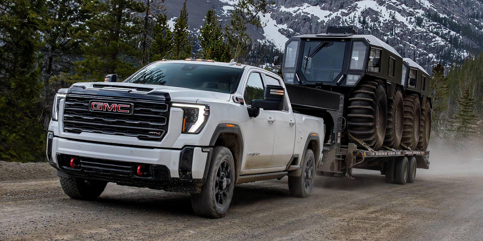 2026 GMC Sierra HD towing work equipment