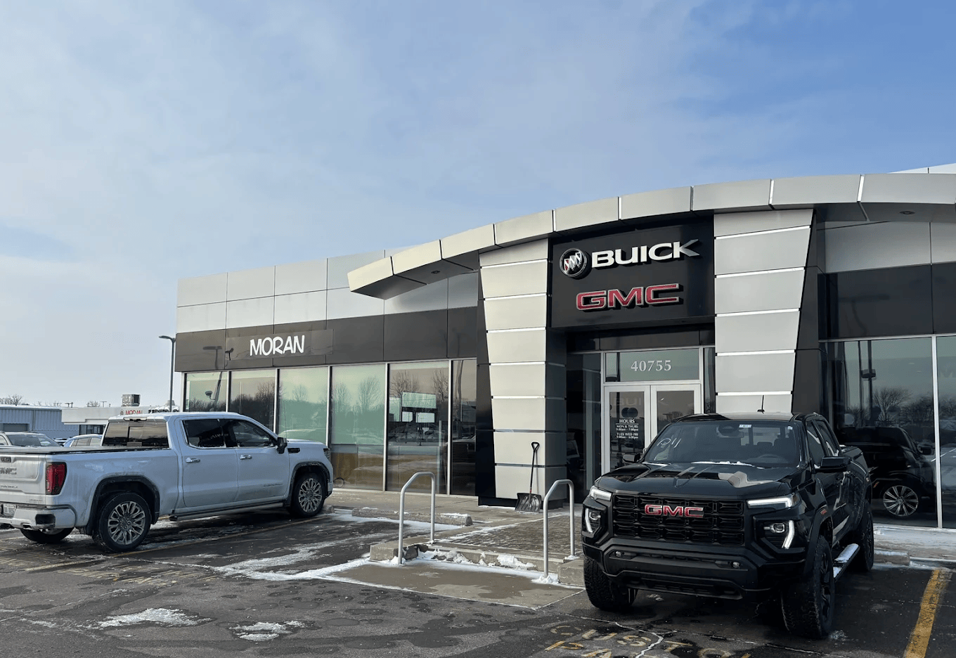 Exterior of Moran Buick GMC Sterling Heights