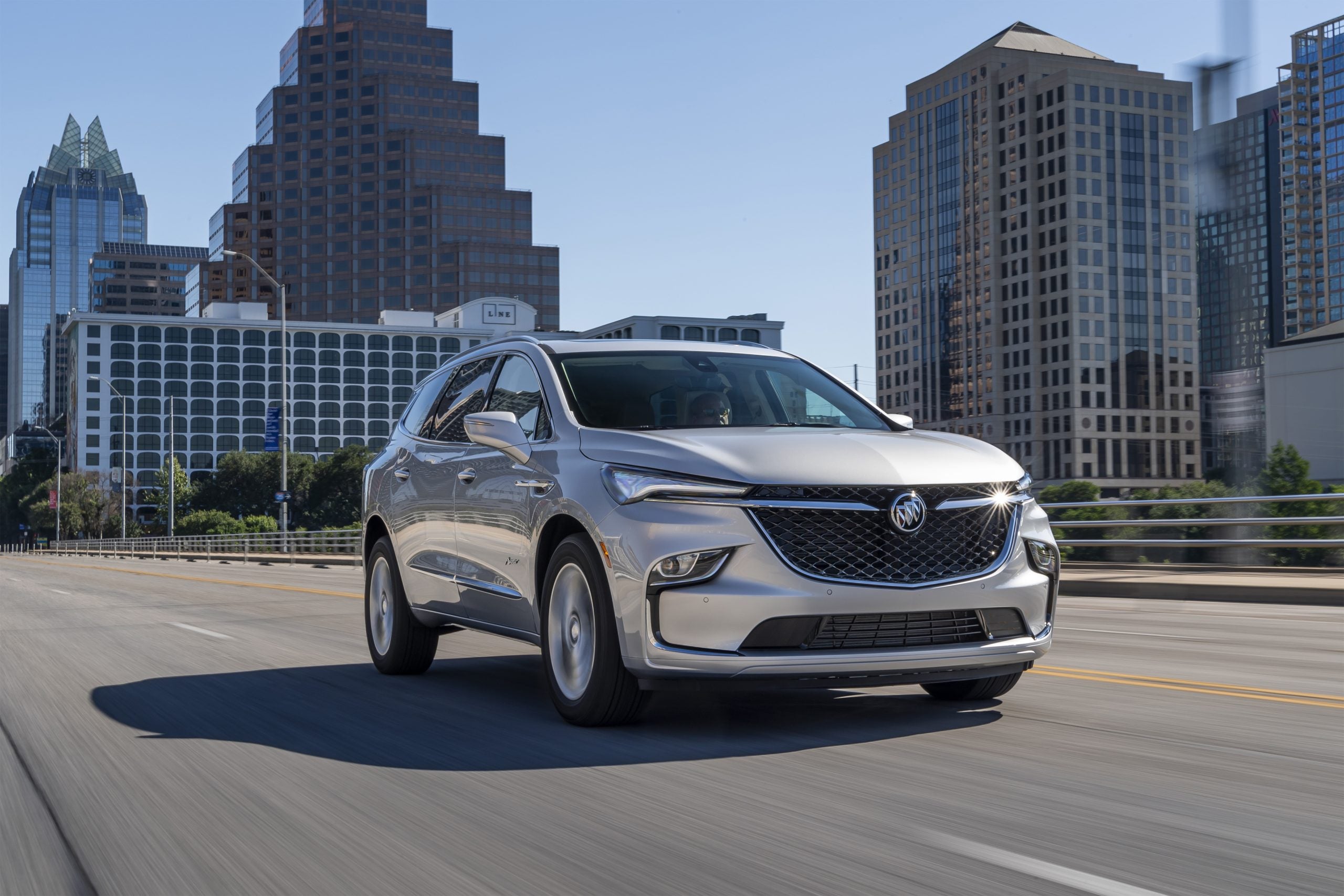 2022 Buick Enclave Avenir on the road