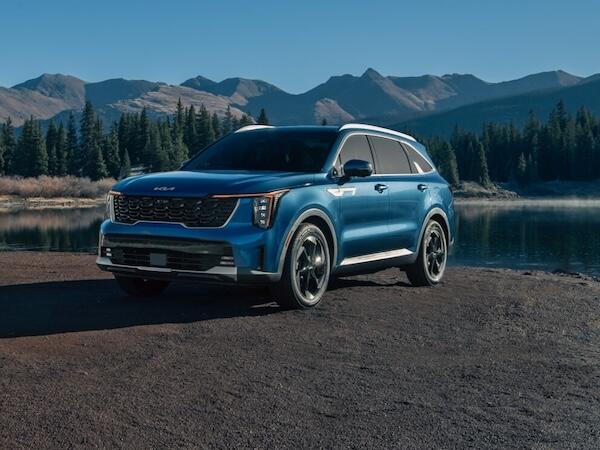 blue kia