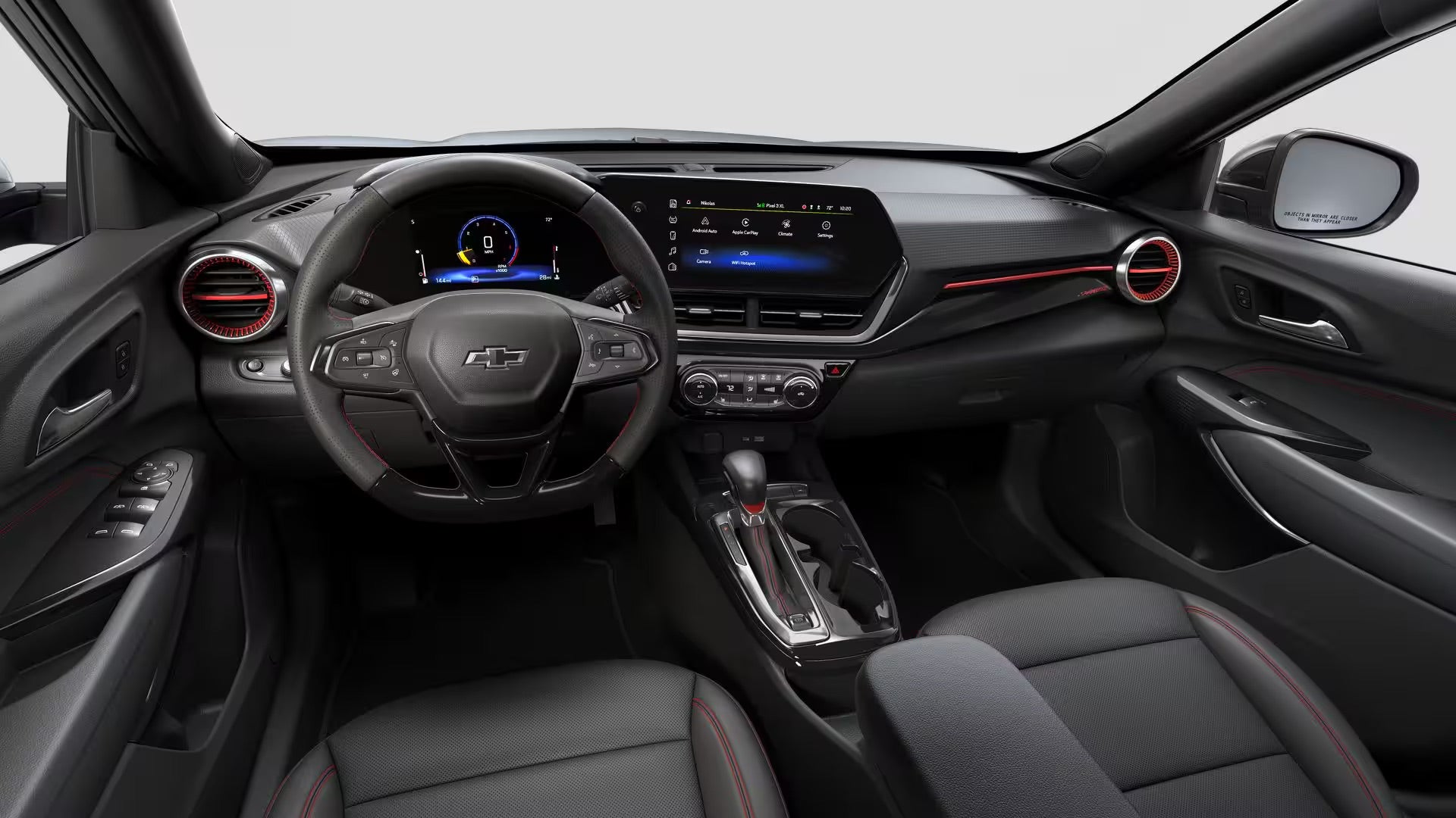 2026 Chevy Trax 2RS and ACTIV Evotex interior view