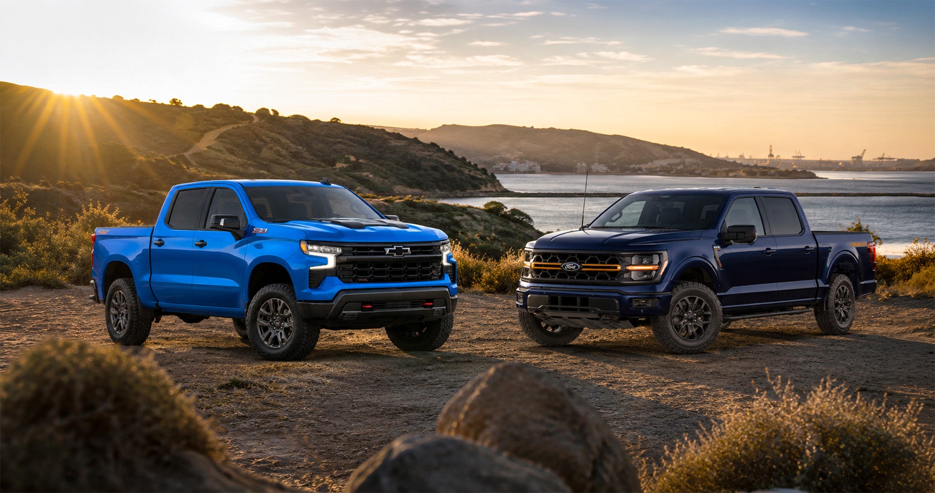 2026 Chevrolet Silverado 1500 LT Trail Boss and 2026 Ford F-150 Tremor - Group - Pittsburg CA