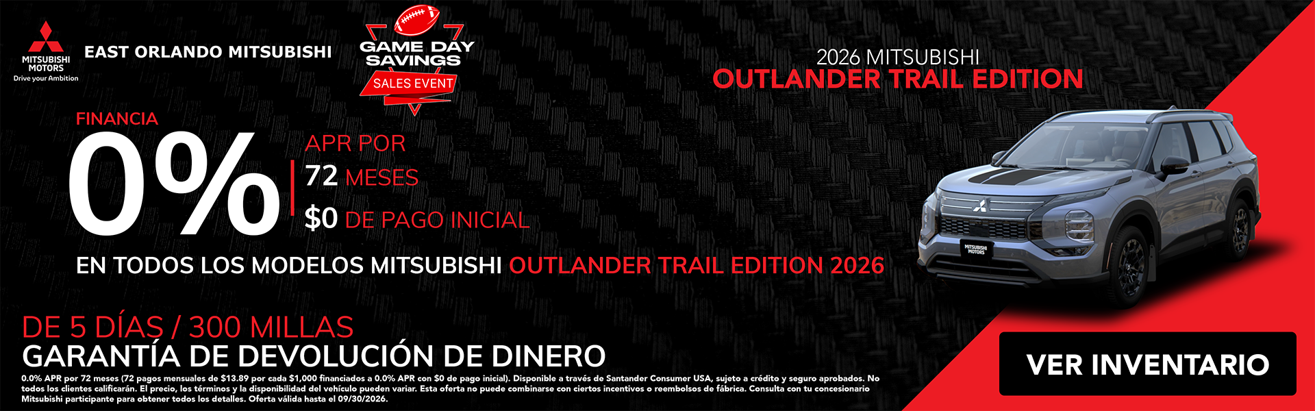 2026 Mitsubishi Outlander Trail Edition