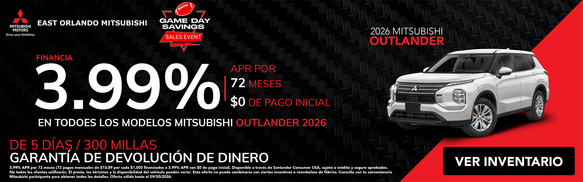 2026 Mitsubishi Outlander