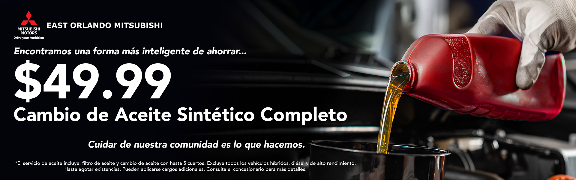 Cambio de Aciete sintético