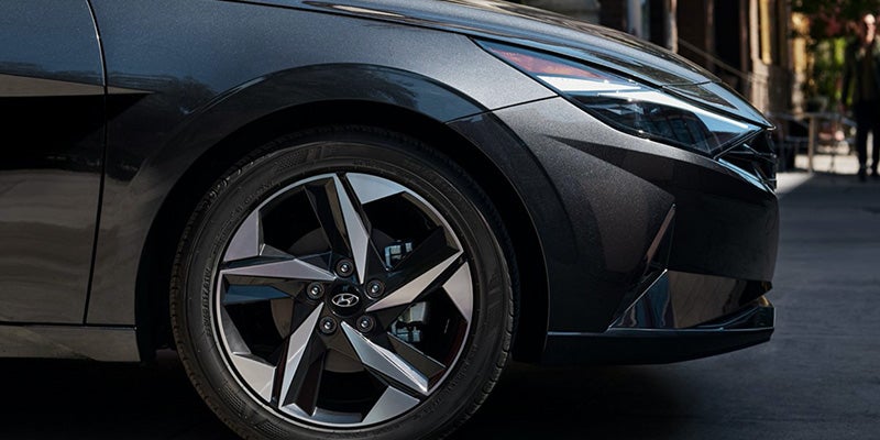 2021 Elantra car tire.