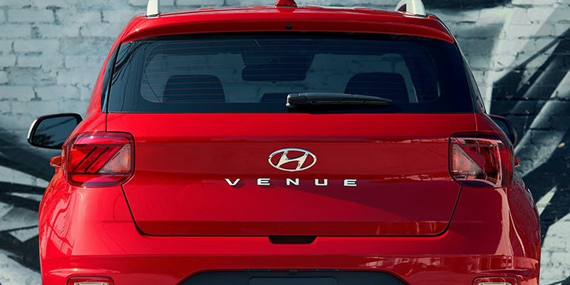 Red 2021 Hyundai Venue